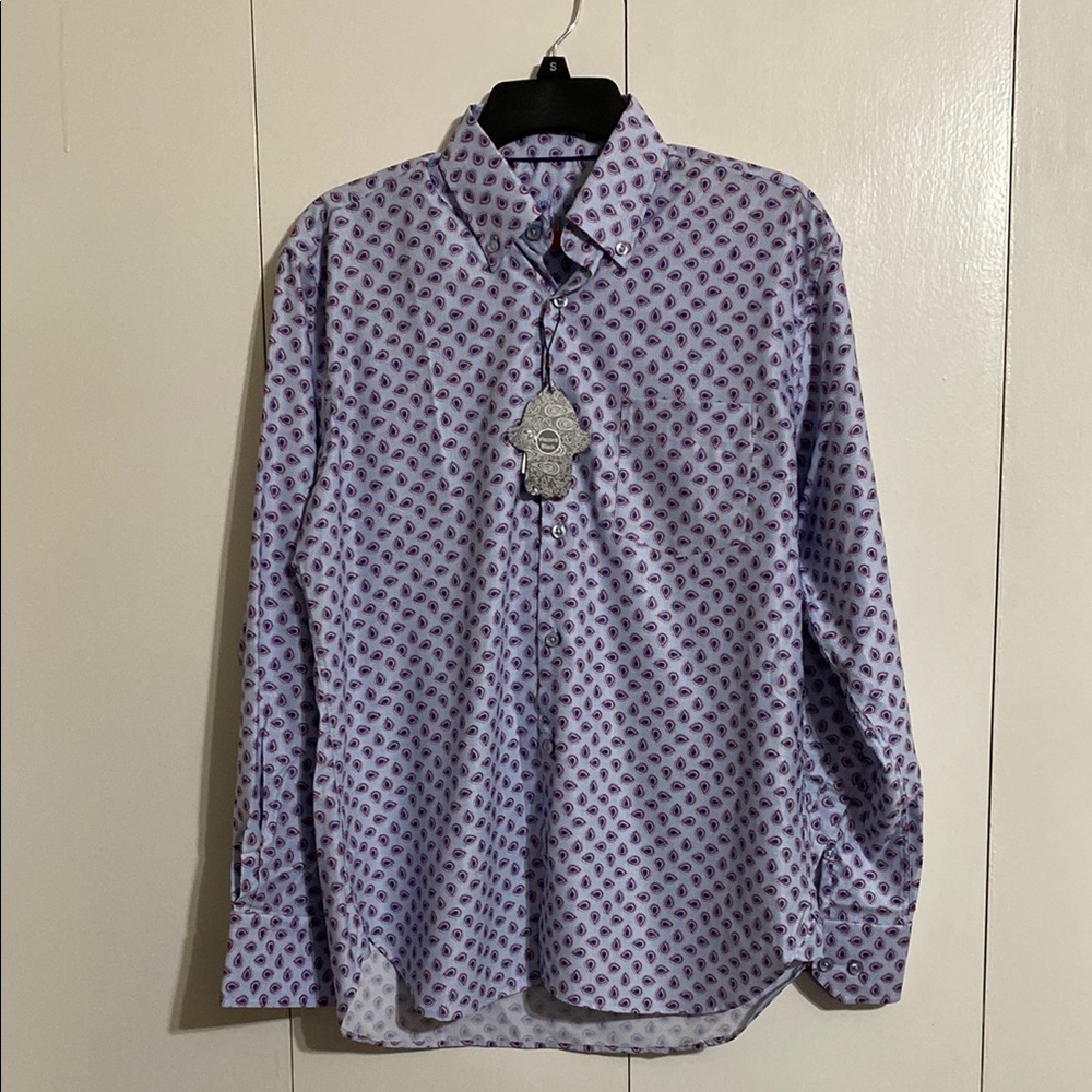 Visconti Black Label Men's Patterned Shirt